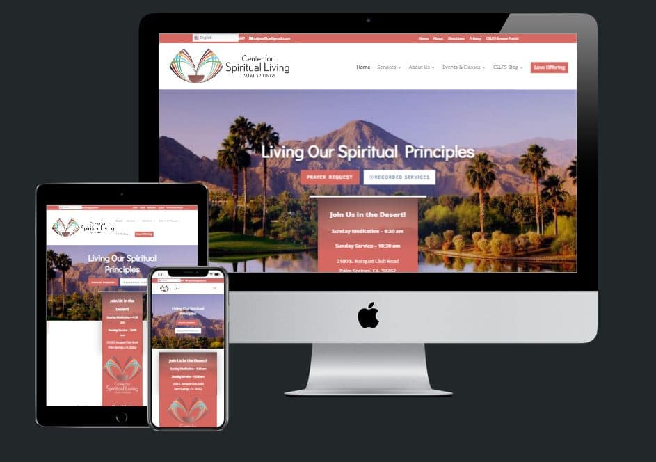 Search engine optimized and professional web design by Desert Digital Designs in Palm Springs, CA.